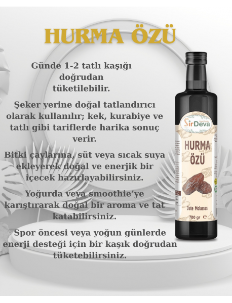 SirDeva Hurma Özü 700 g