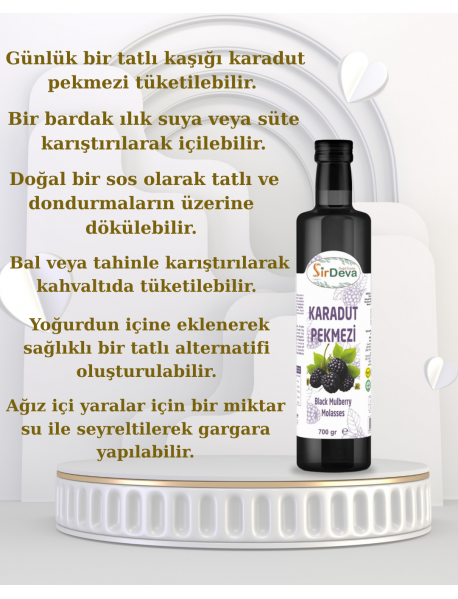 SirDeva Karadut Pekmezi 700 g.
