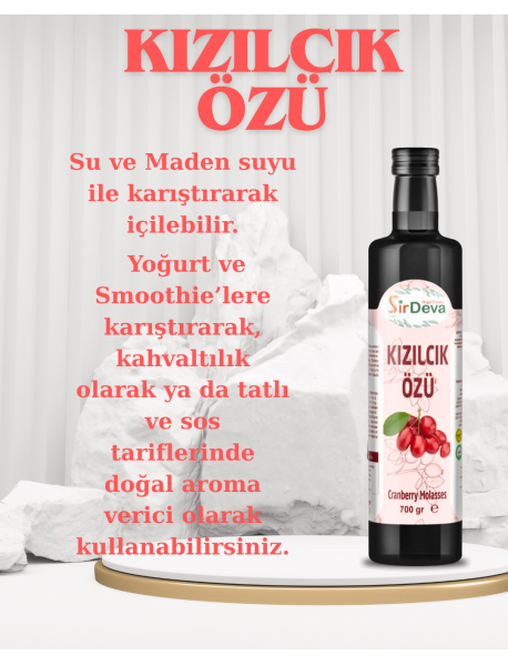 SirDeva Kızılcık Özü 700 g