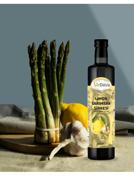 SirDeva Limon Sarımsak Sirke 500 ml.