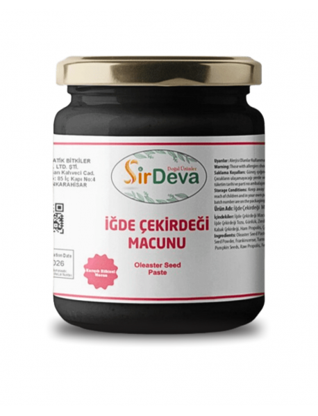 Sirdeva İğde Çekirdeği Macunu (350g) 