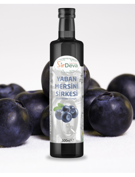 SirDeva Yaban Mersini Sirkesi Doğal Fermantasyon 500 ml